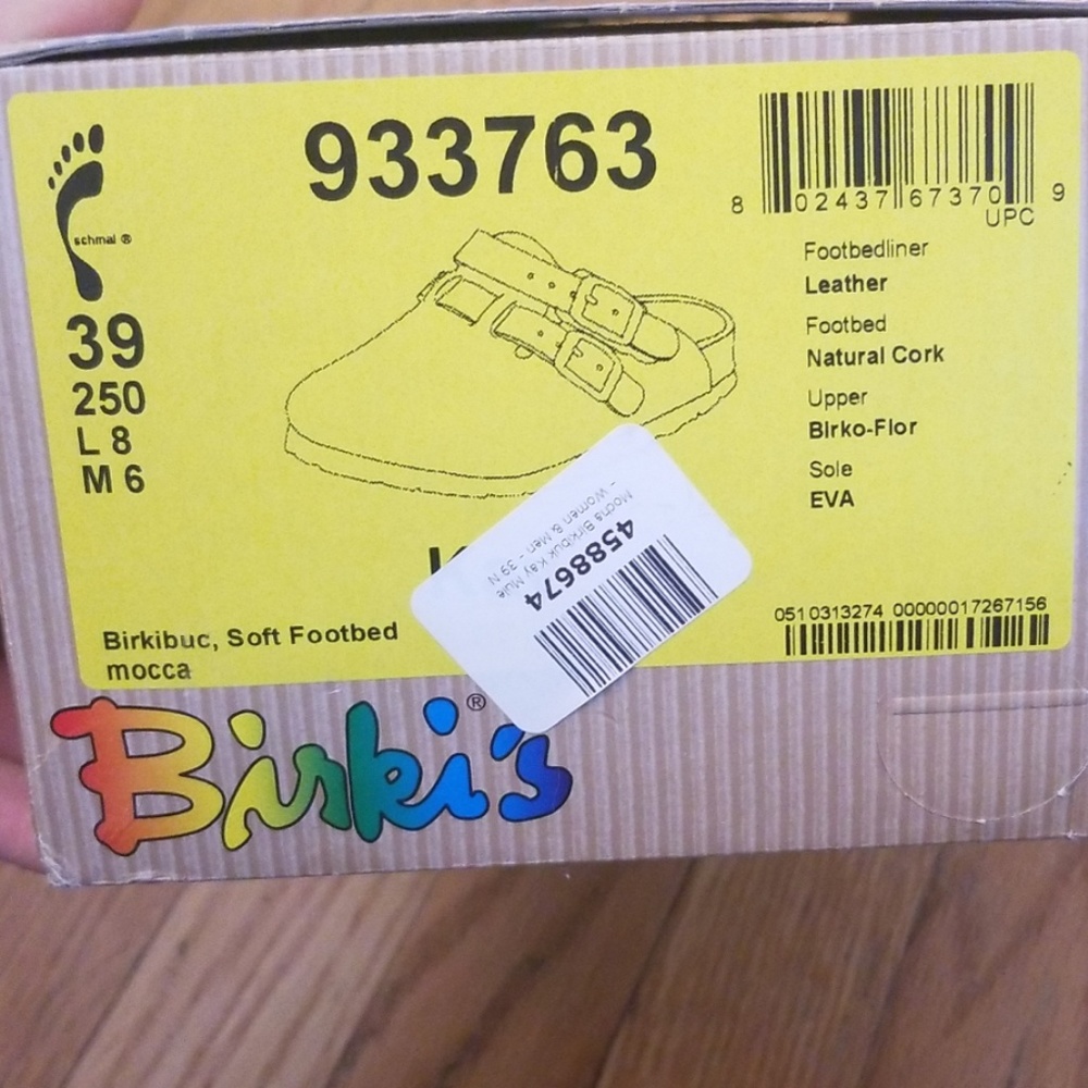 Birki's by Birkenstock Mocha Birkibuk Kay Mule